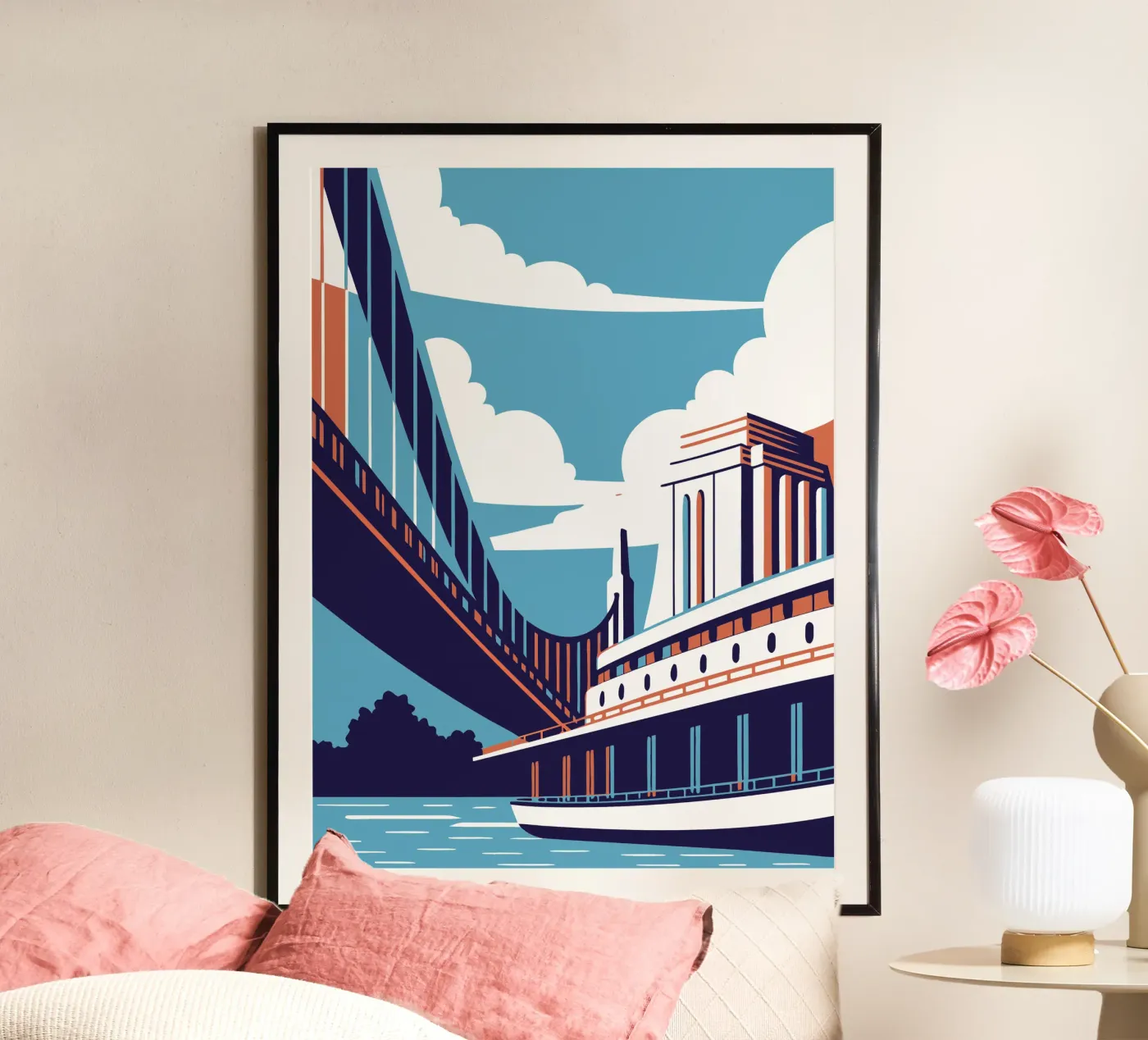 River Bridge poster by STORE PRESENCE