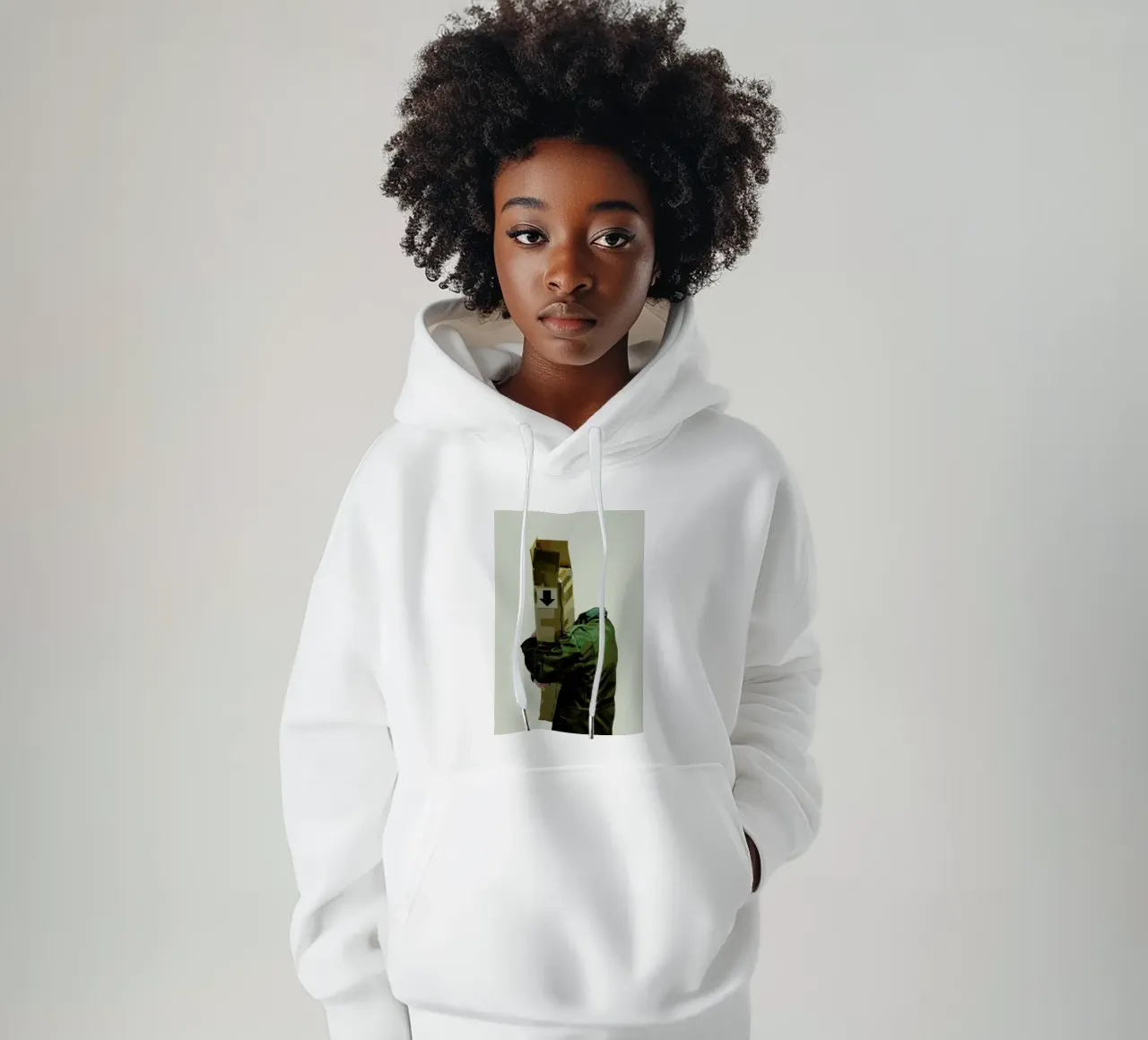 Hug felpa con cappuccio da Tapio Mömmö