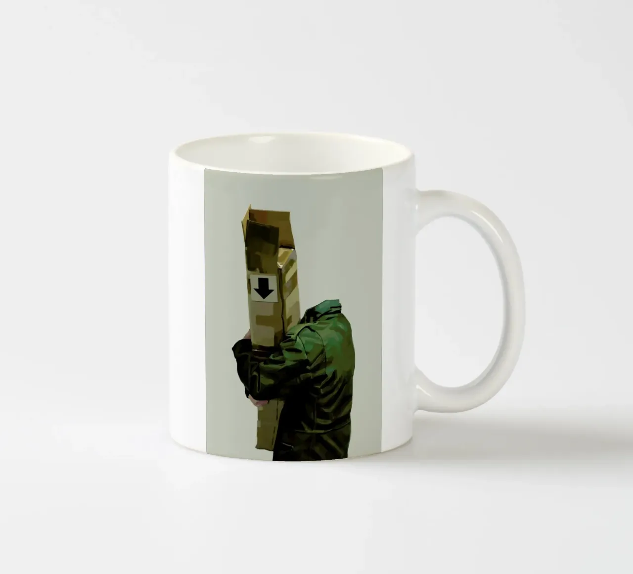 Hug ceramic mug by Tapio Mömmö