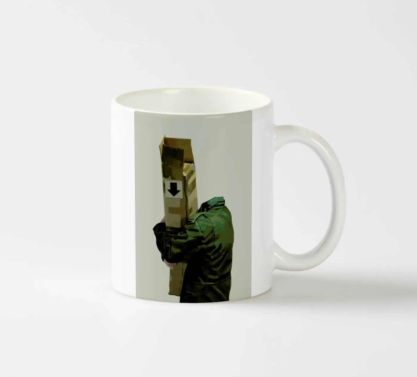 Hug ceramic mug by Tapio Mömmö