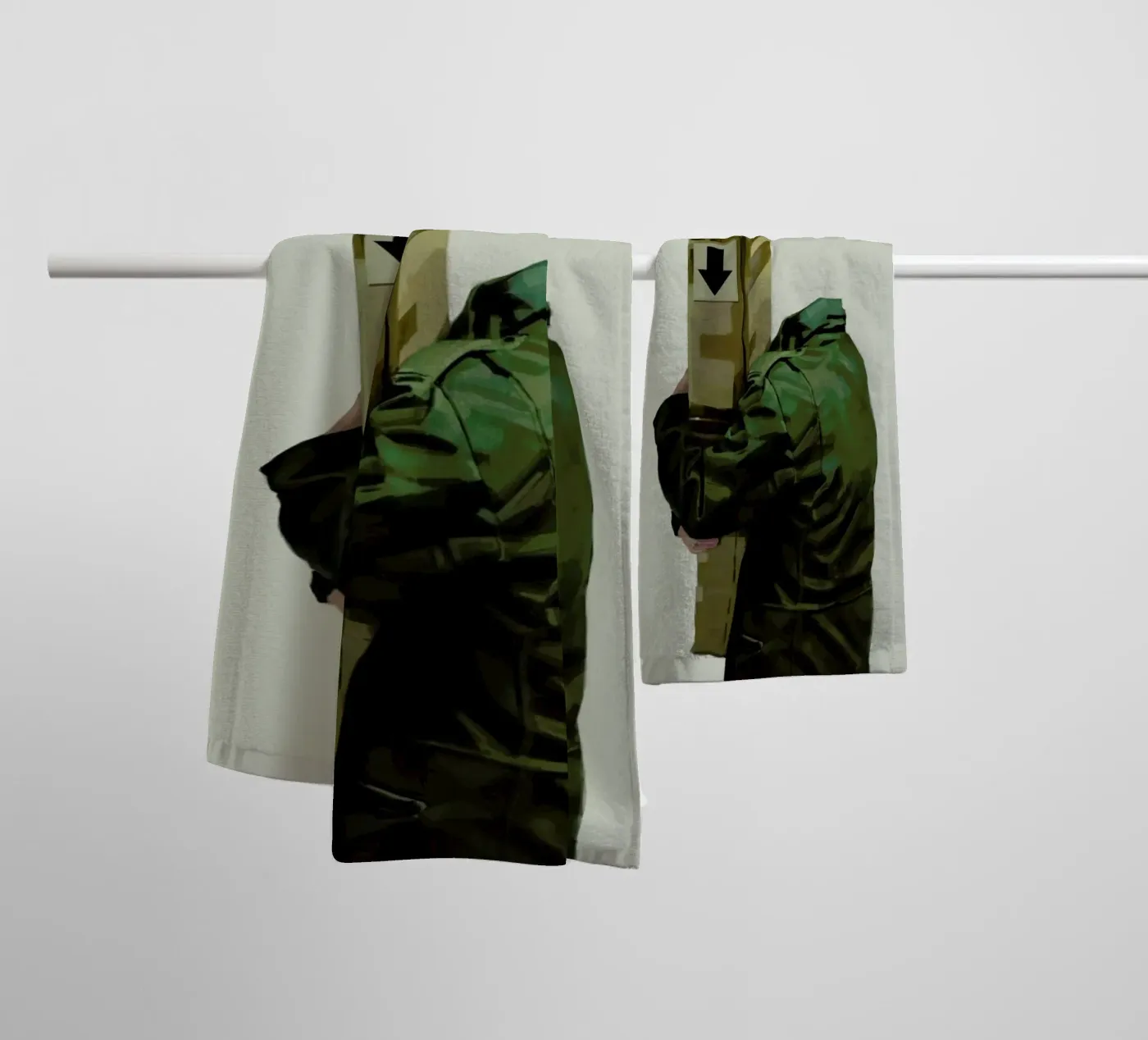 Hug badhanddoek van Tapio Mömmö
