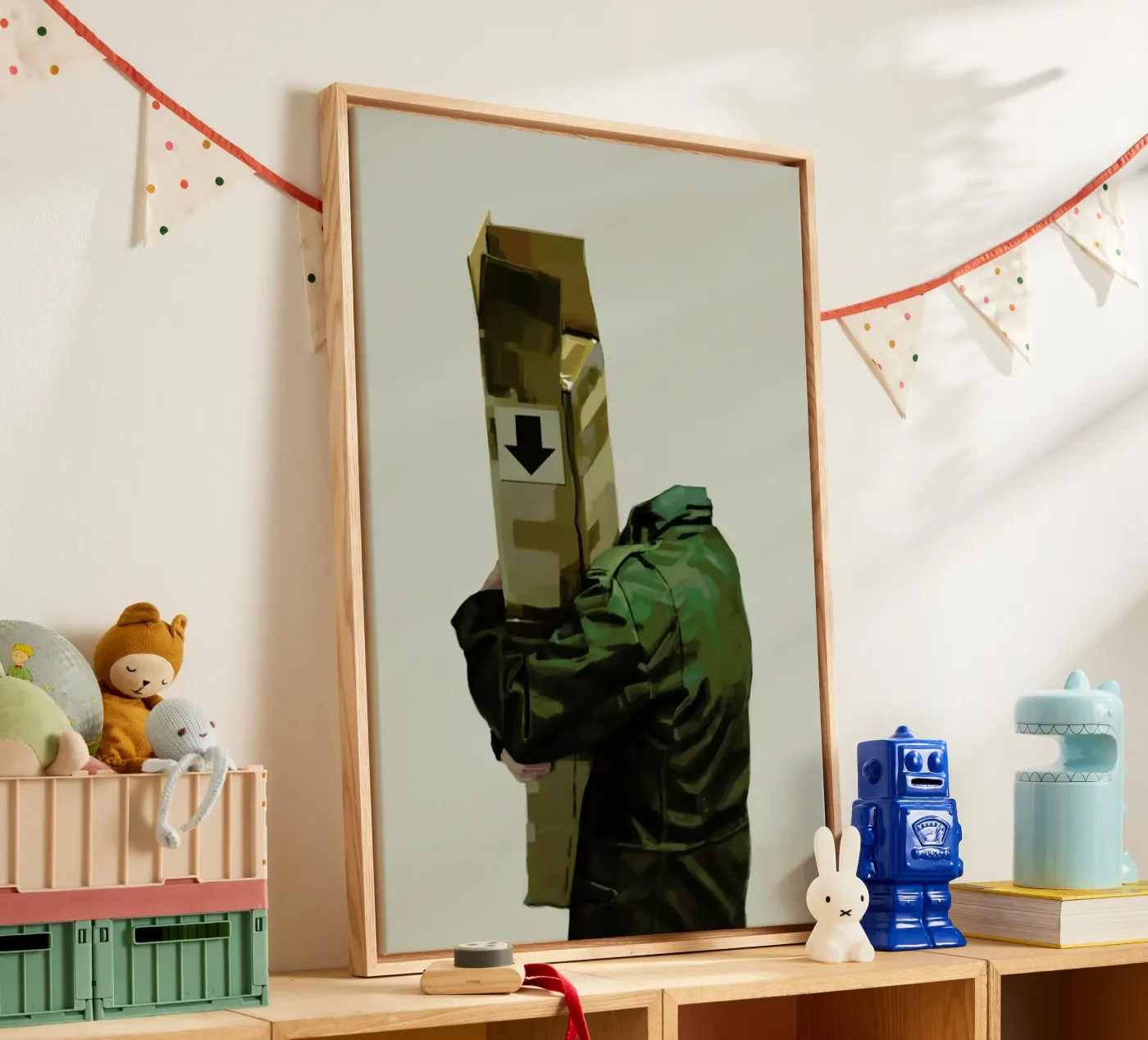 Hug canvas by Tapio Mömmö