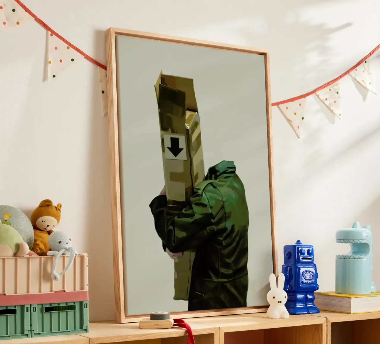 Hug canvas by Tapio Mömmö