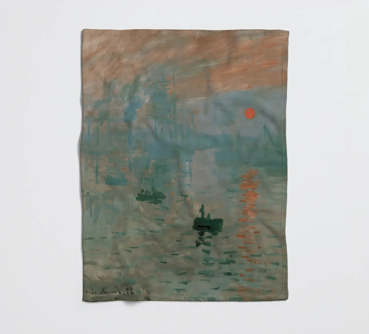 Impressione Alba coperta in pile da Holly Holmes