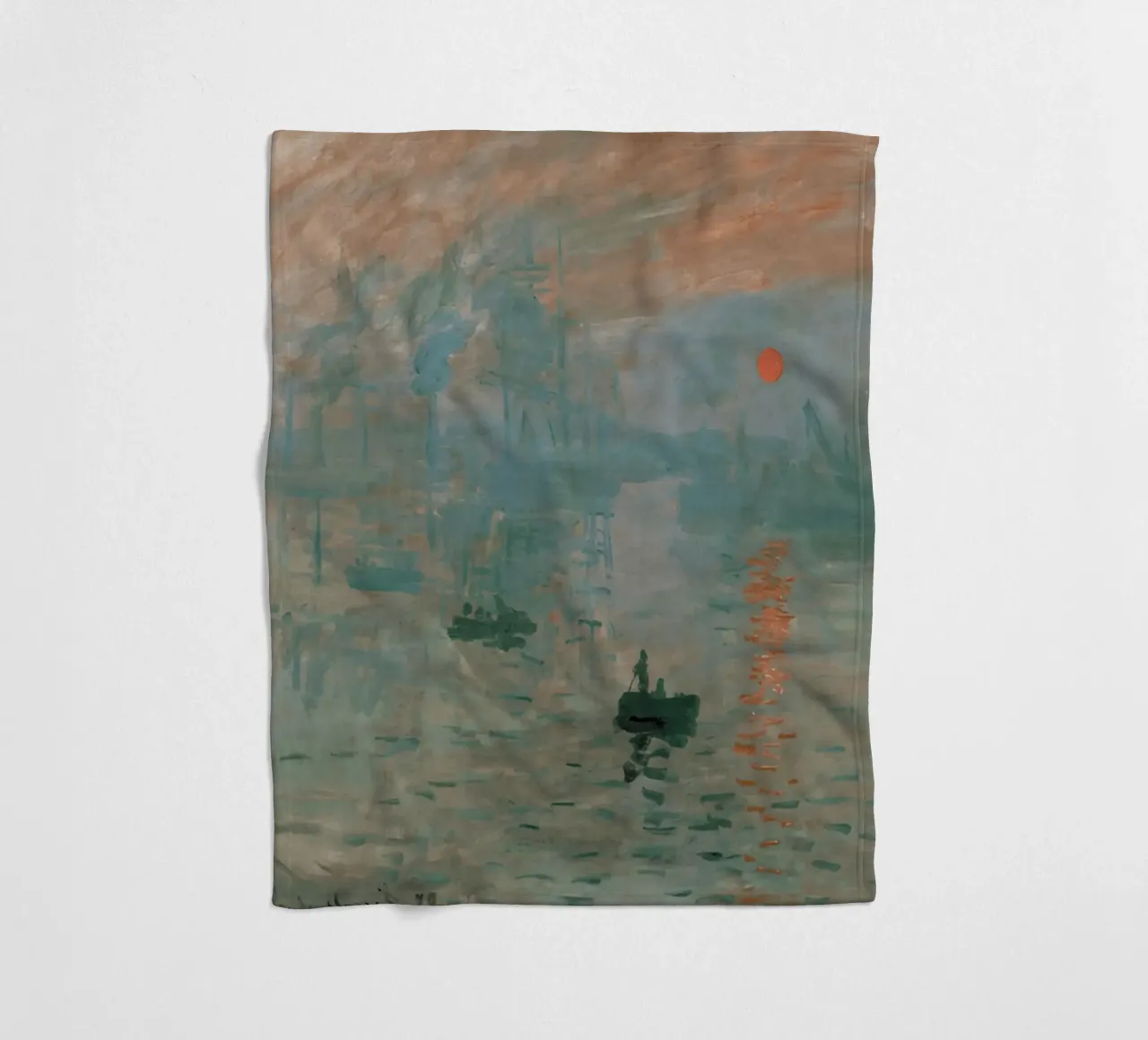 Impressione Alba coperta in pile da Holly Holmes