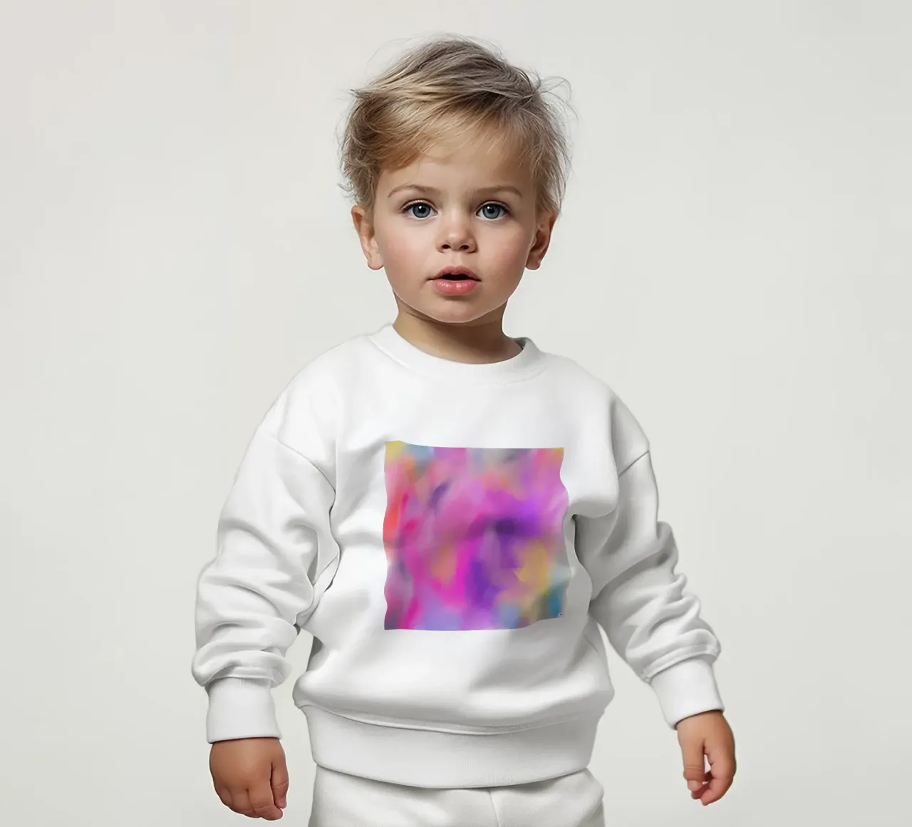 Farbennebel abstrakt felpa neonato da Nica Colorie
