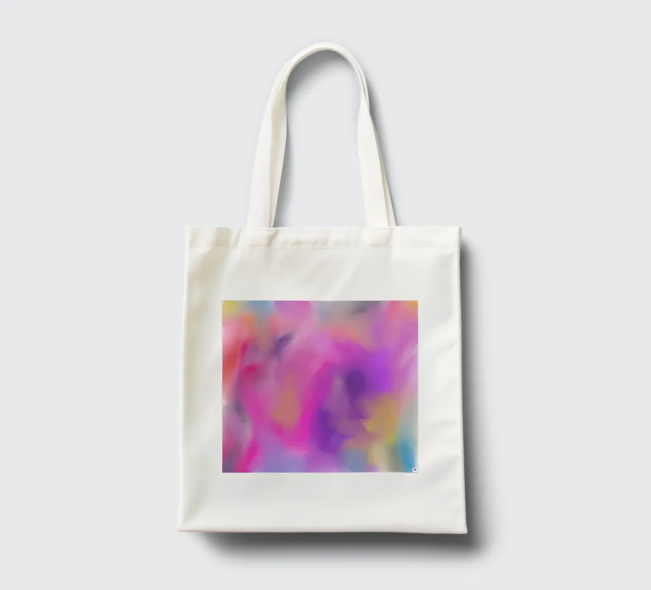 Farbennebel abstrakt tote bag by Nica Colorie