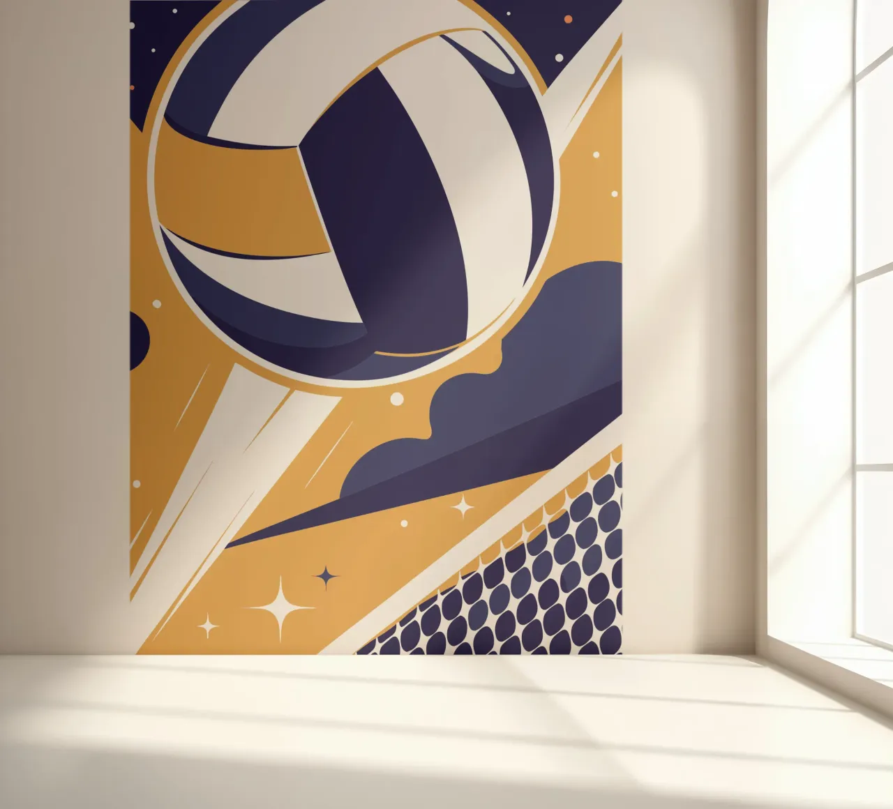 Volleyball photo wallpaper by STORE PRESENCE