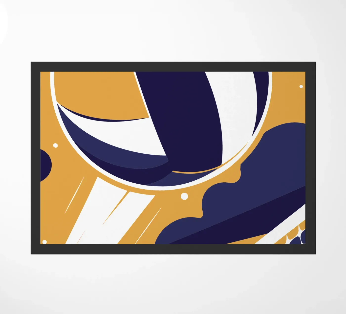 Volleyball doormat by STORE PRESENCE