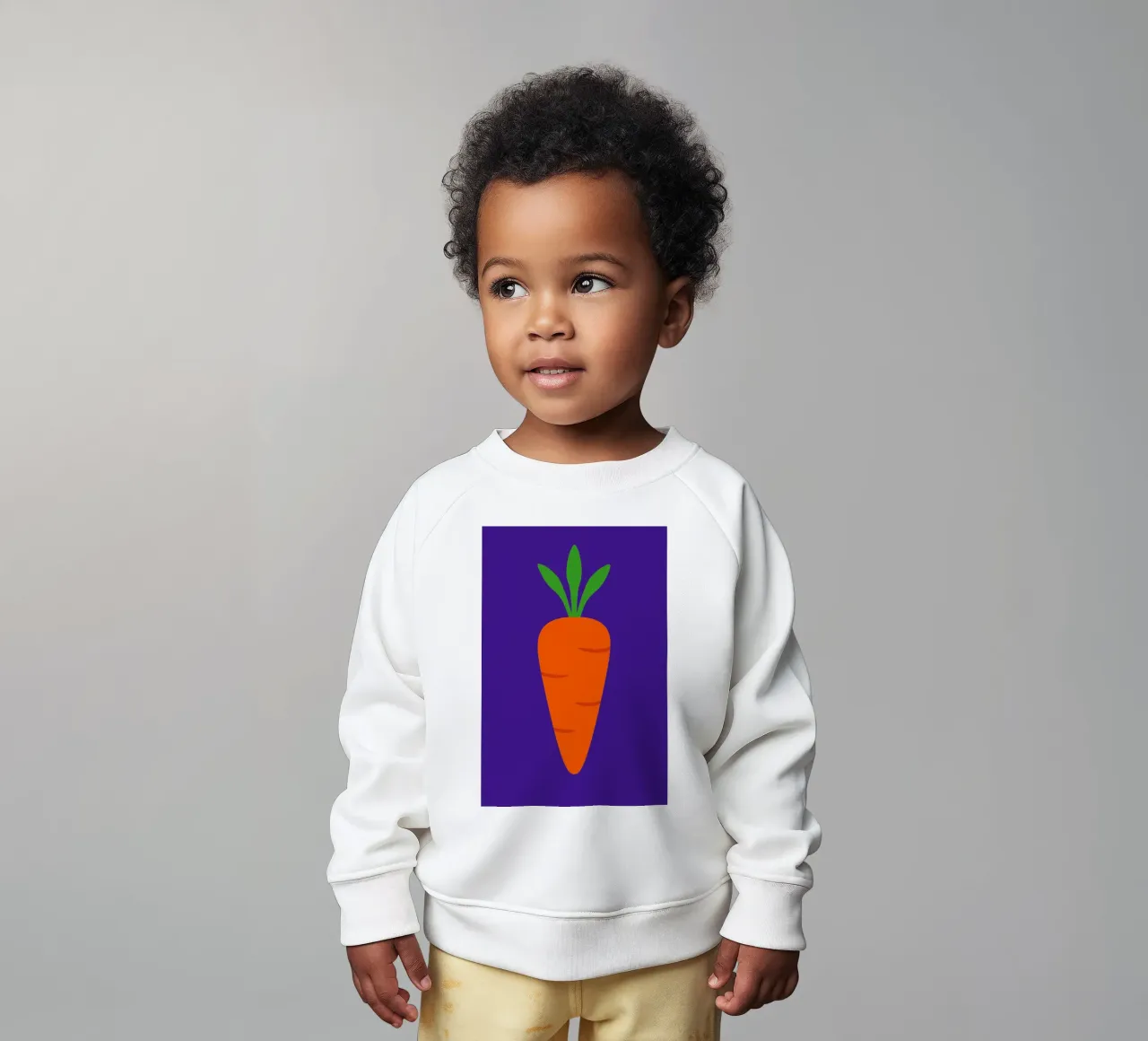Mangiare le verdure felpa neonato da KidzStudio