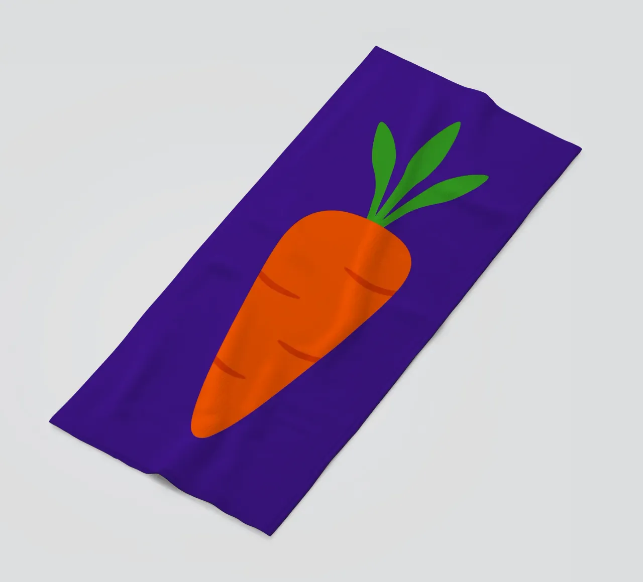 Eat Your Veggies beach towel by KidzStudio