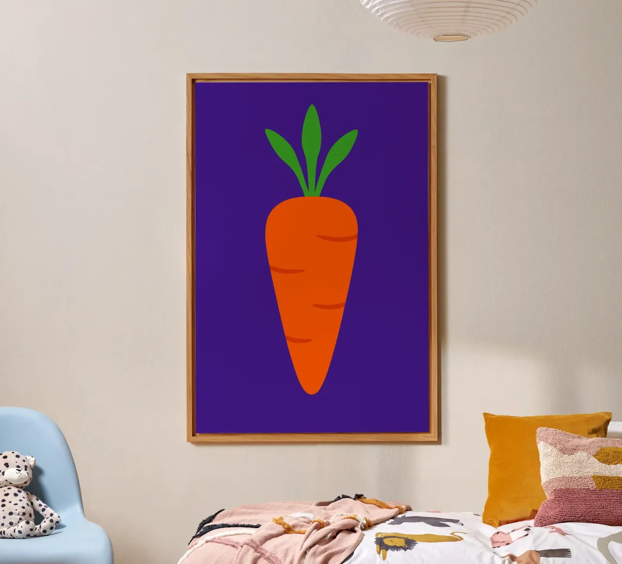 Essen Sie Ihr Gemüse Alu-Dibond von KidzStudio