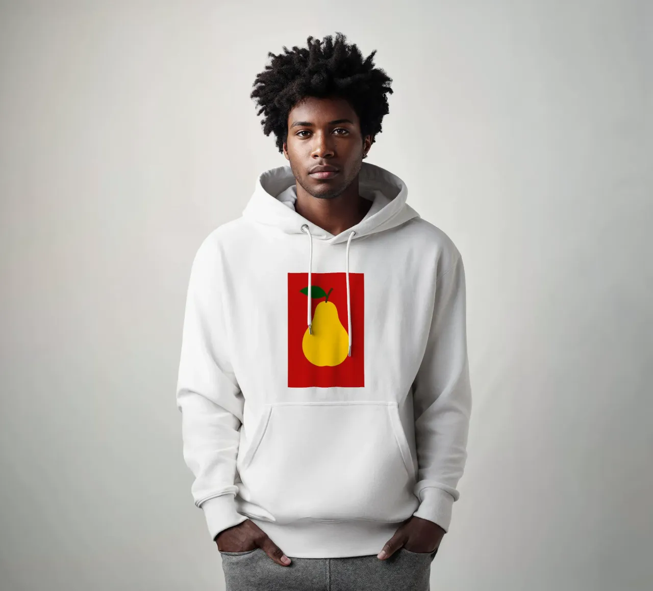 Pearfection felpa con cappuccio da KidzStudio