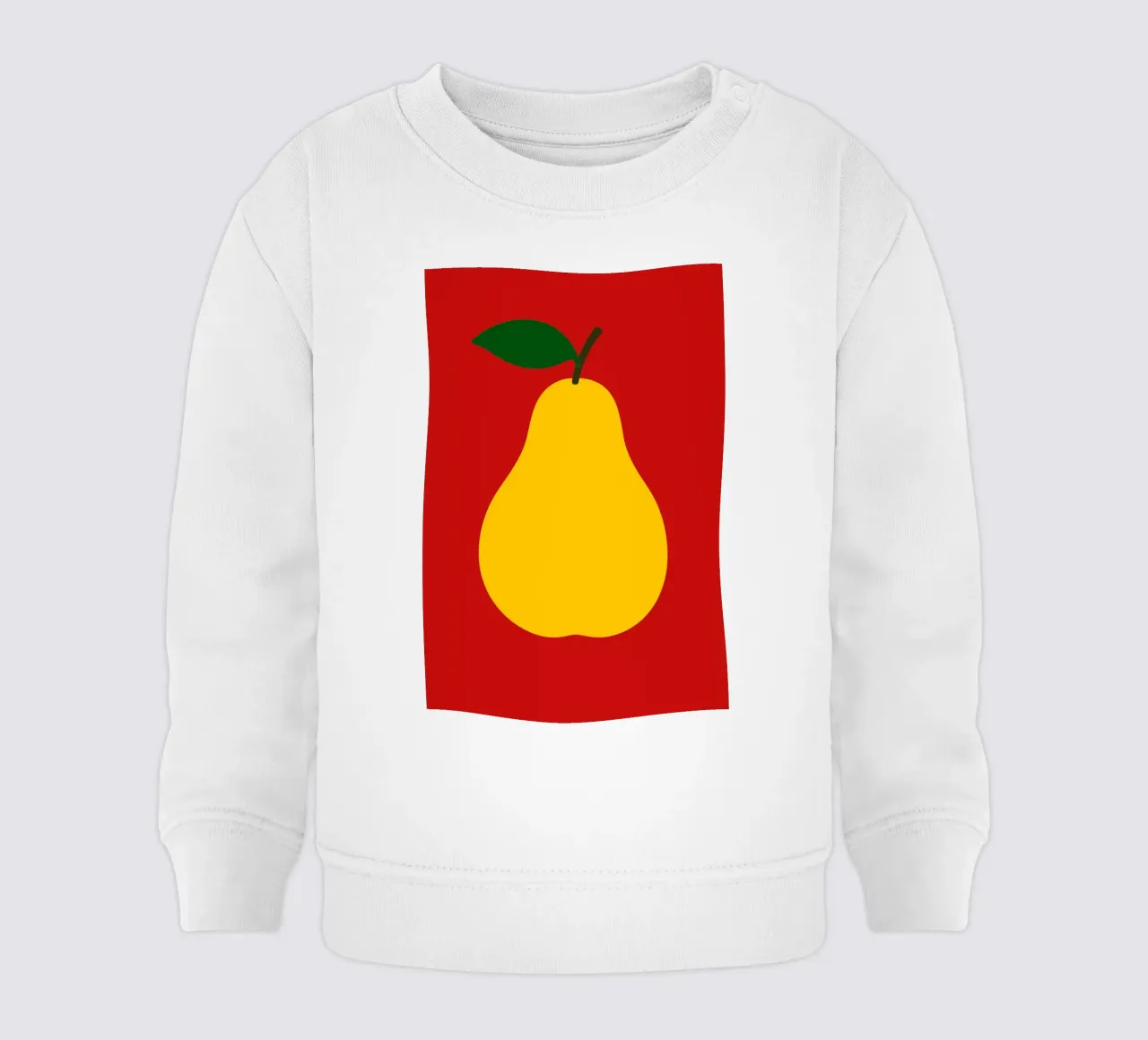 Pearfection felpa neonato da KidzStudio