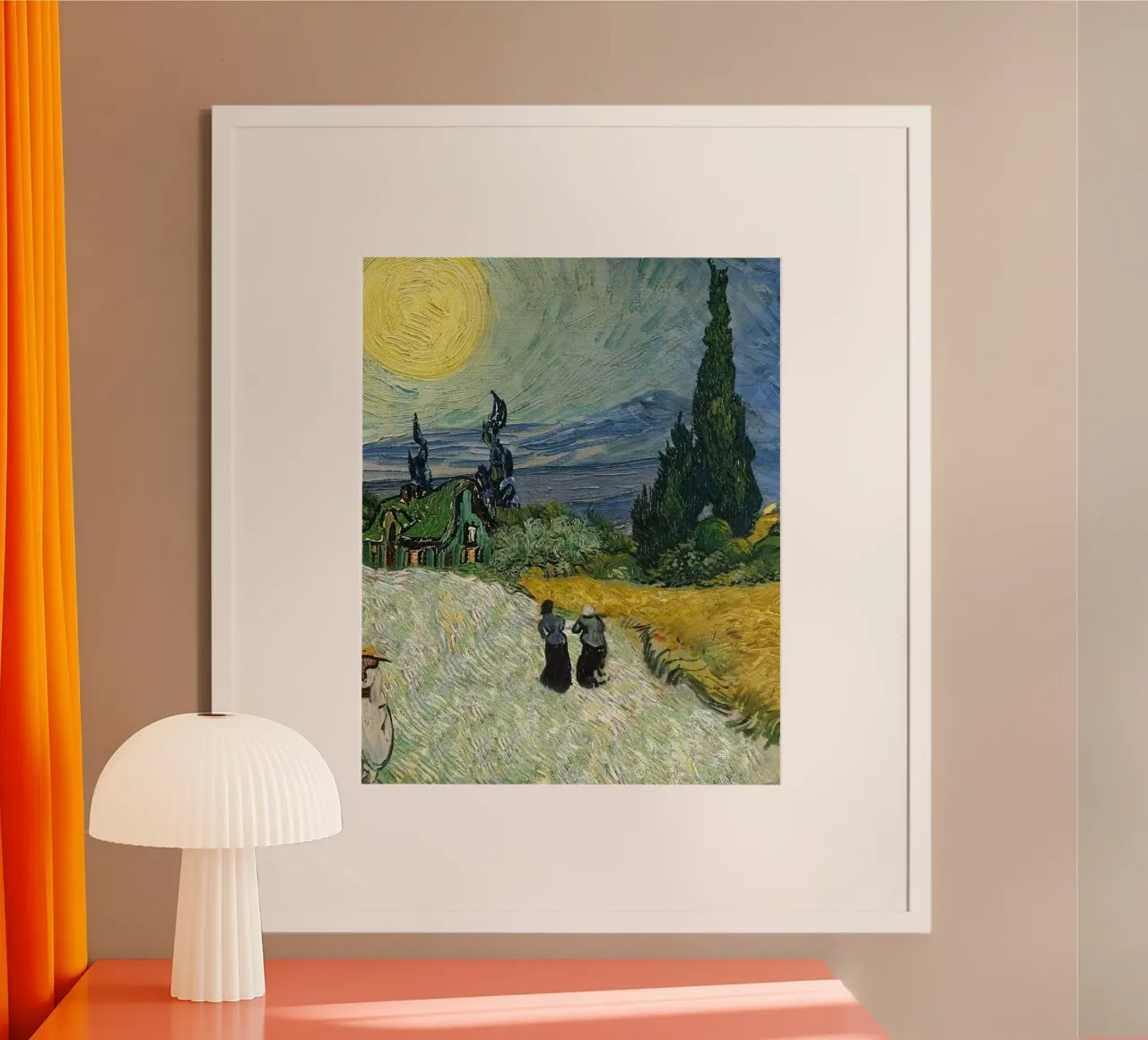 village cypress tree hahnemühle by cloud shop