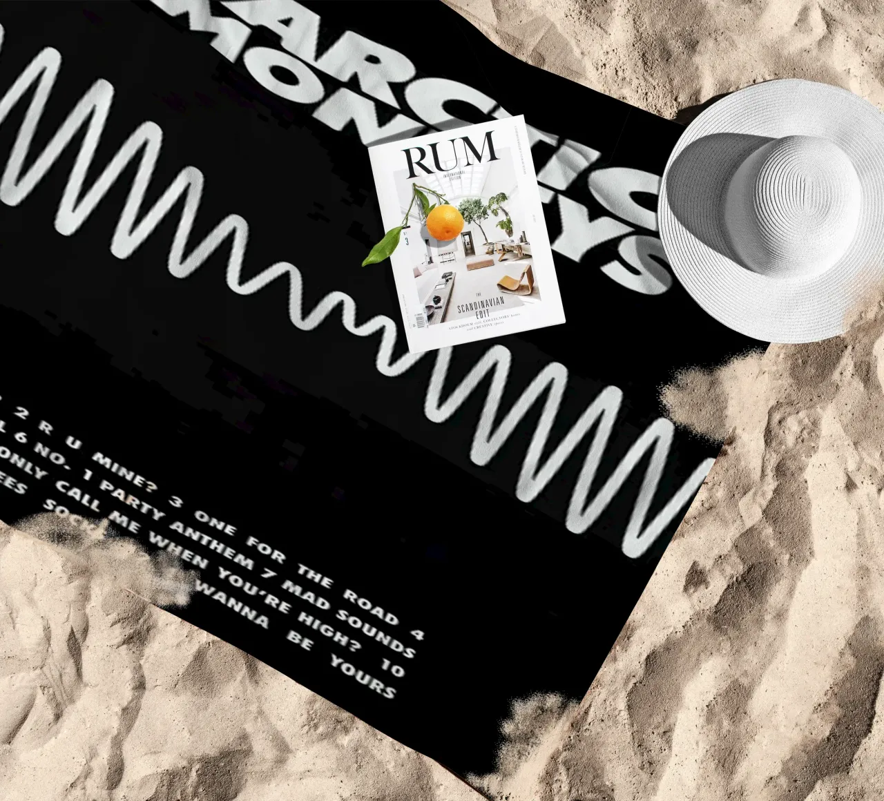 Scimmie artiche telo mare da Kelly shop