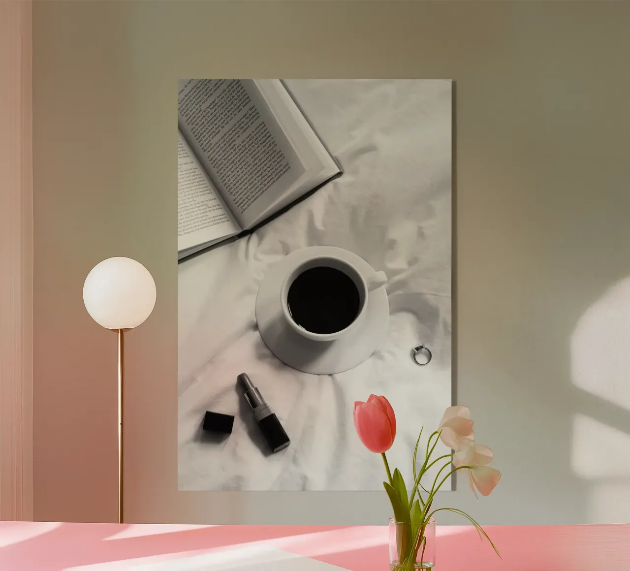 Poster sul caffè a letto plexiglass da Kelly shop