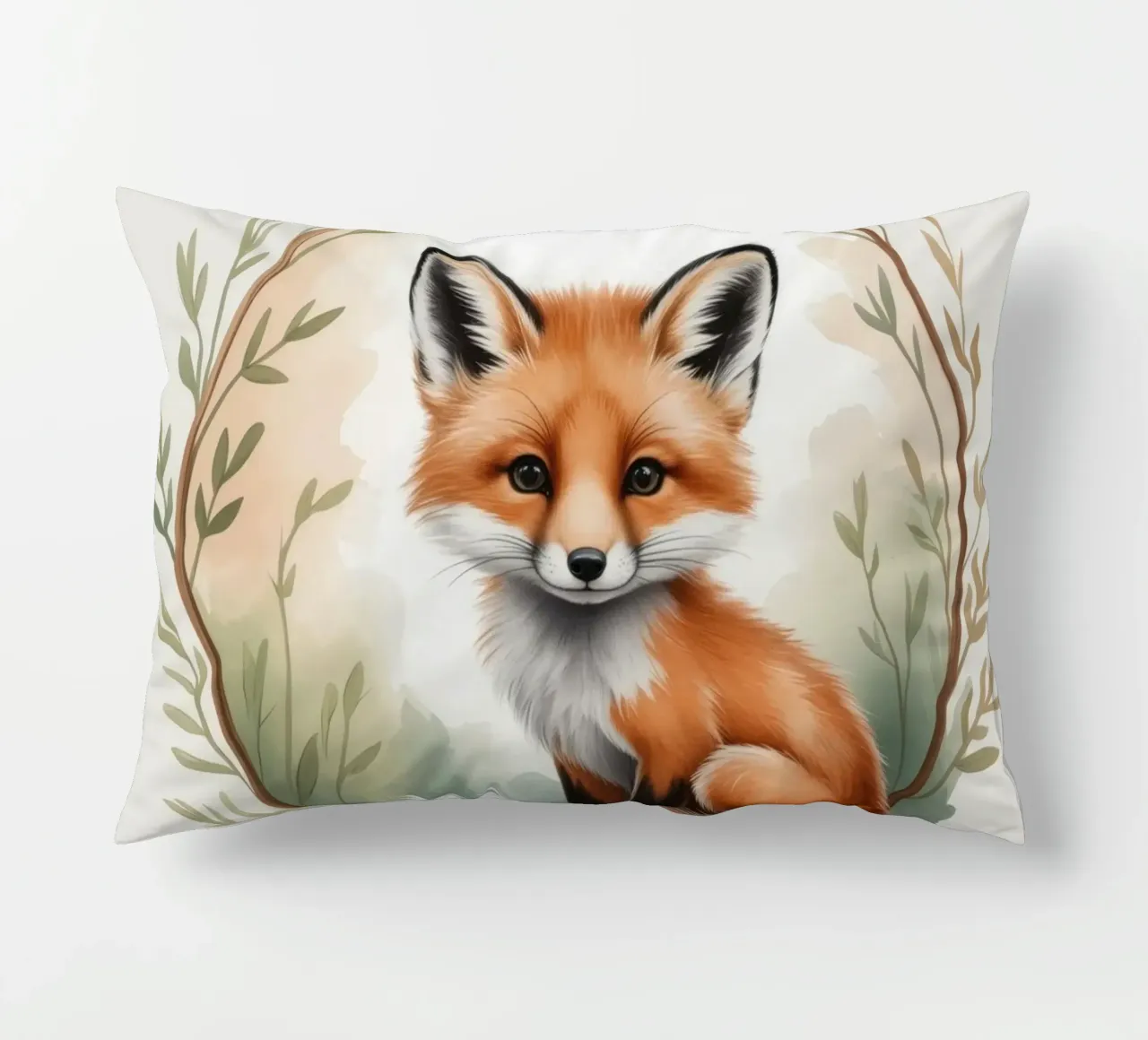 Finn the little Fox Kissen von Klitzeklein
