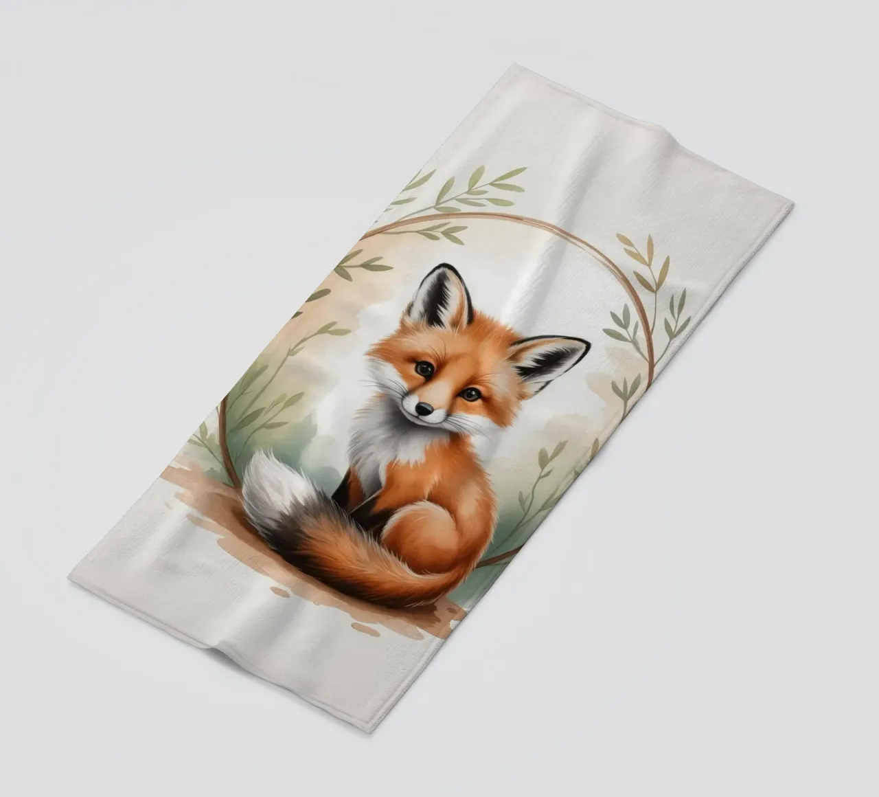 Finn the little Fox telo mare da Klitzeklein