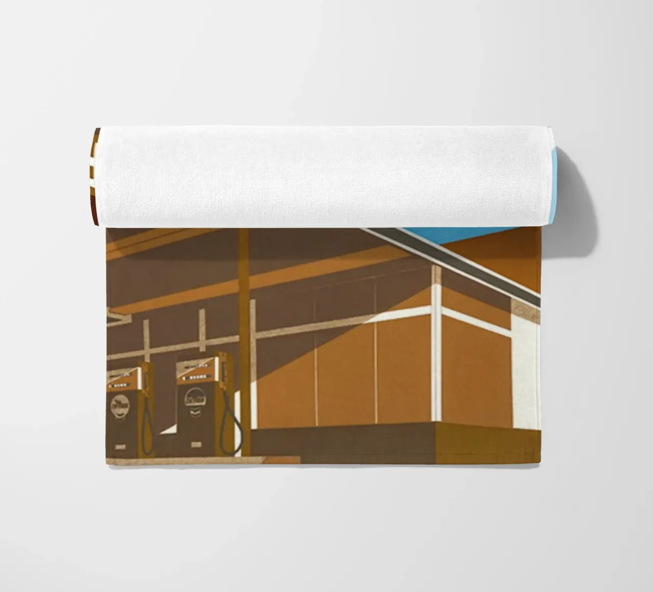 Ed Ruscha Doppio standard telo mare da Marcobarshop