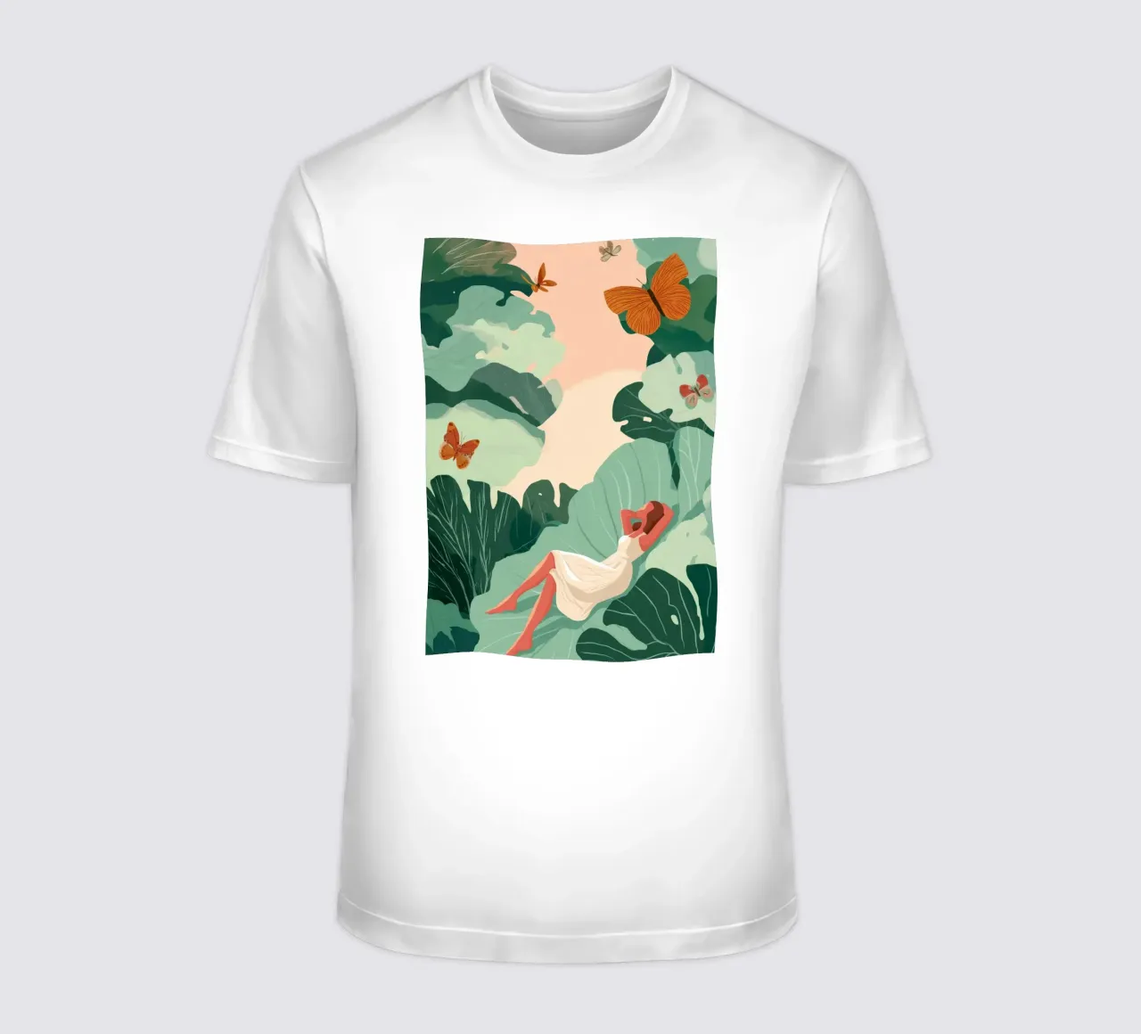 Butterfly Dreams I t-shirt van Clara August