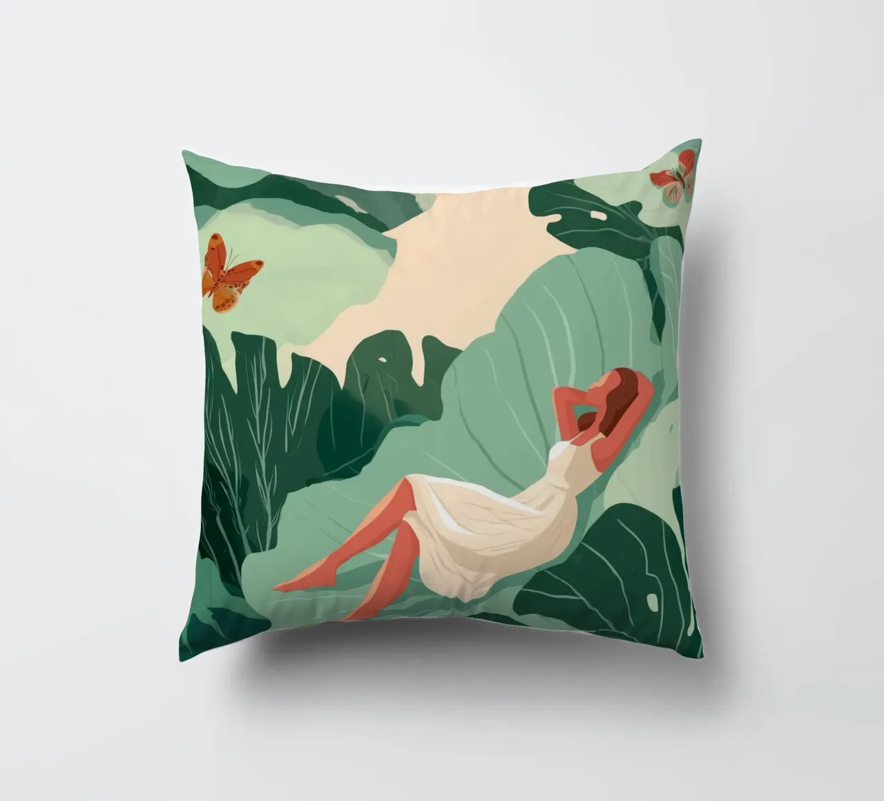 Butterfly Dreams I cuscino da Clara August