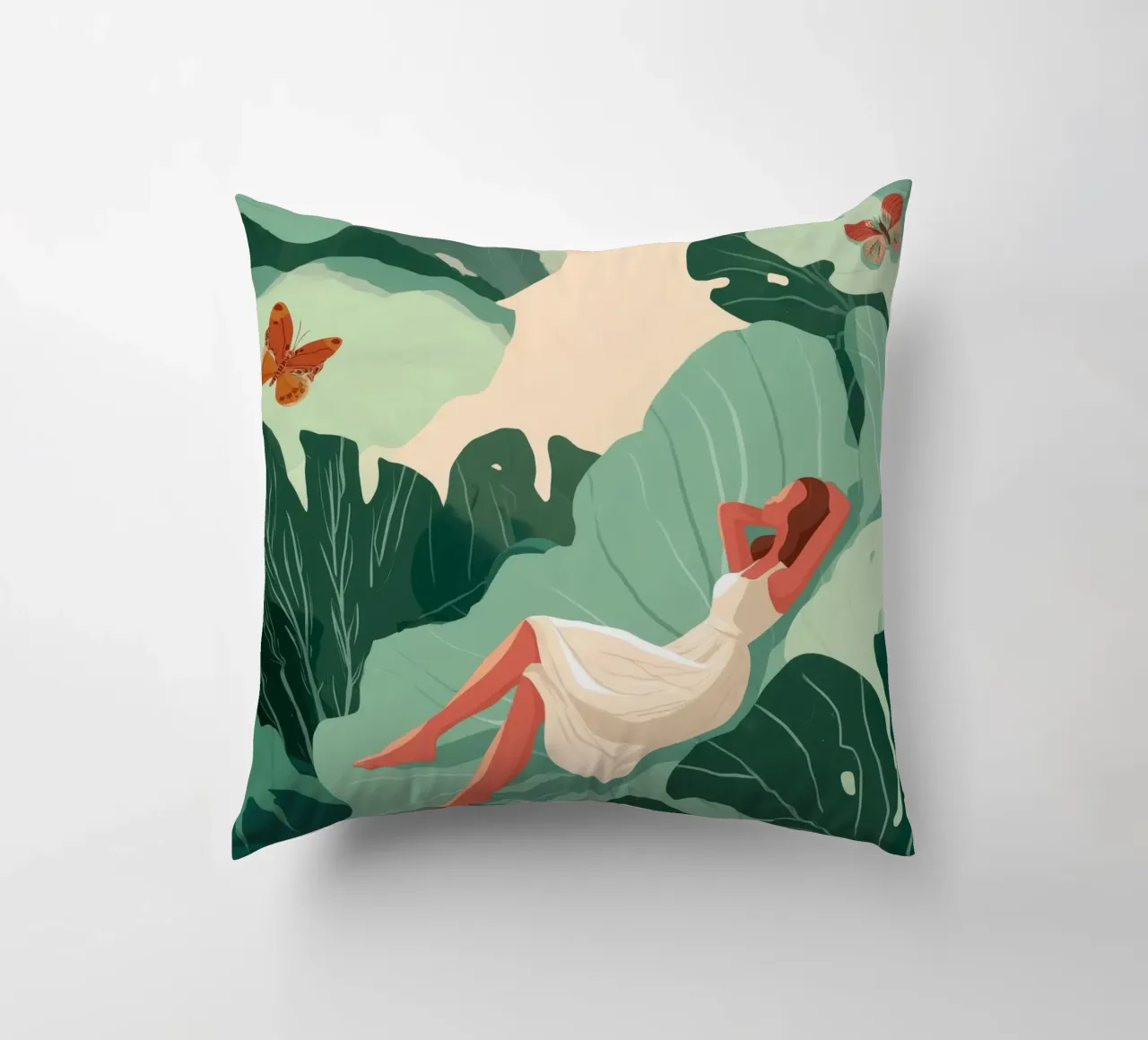 Butterfly Dreams I cuscino da Clara August