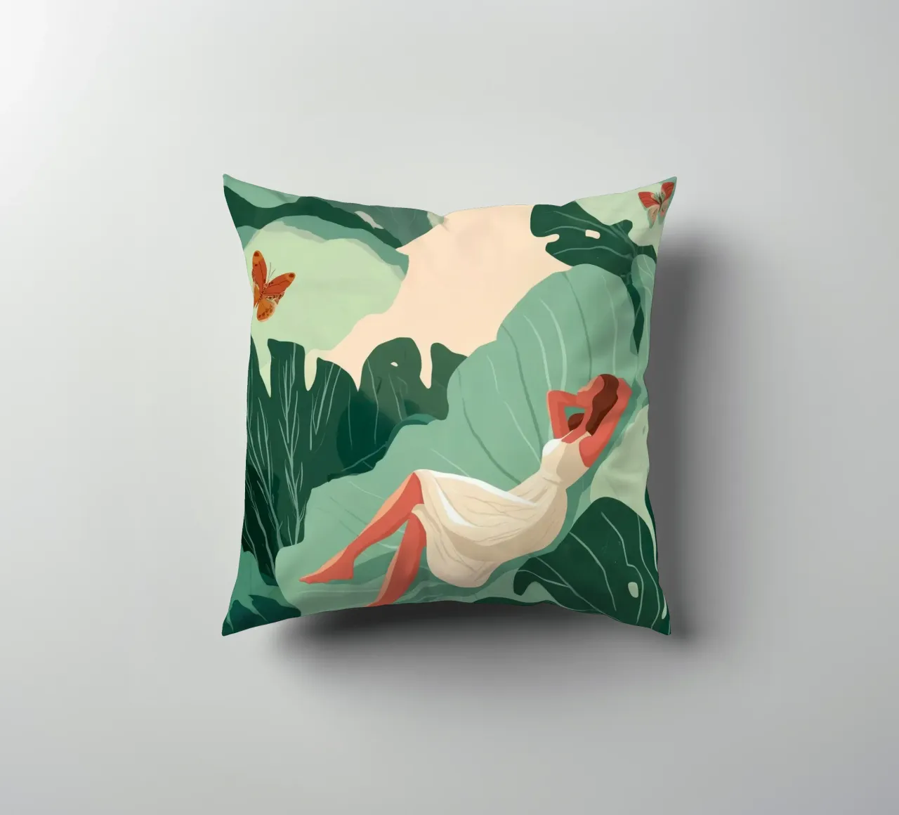 Butterfly Dreams I cuscino da Clara August