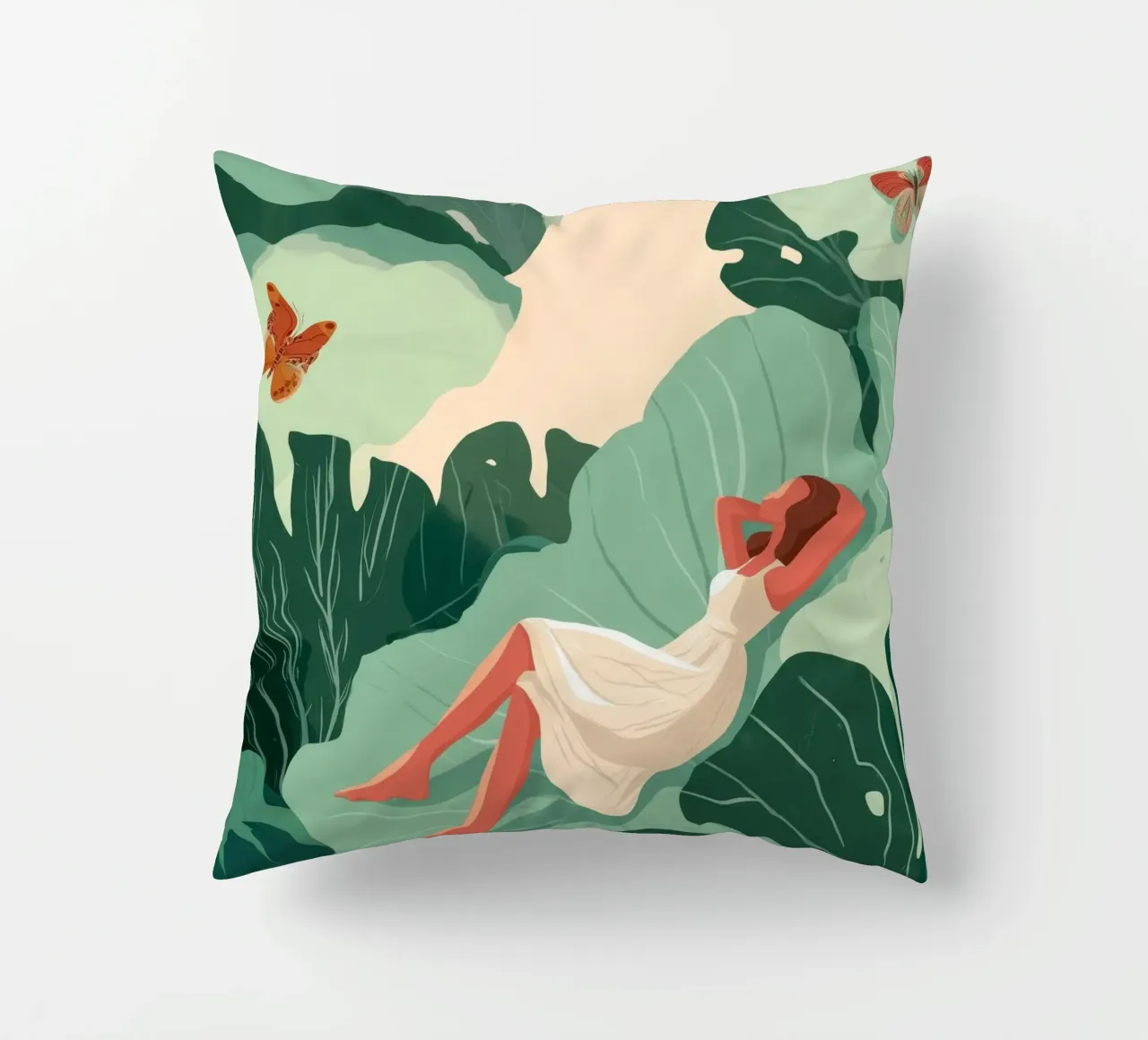Butterfly Dreams I cuscino da Clara August