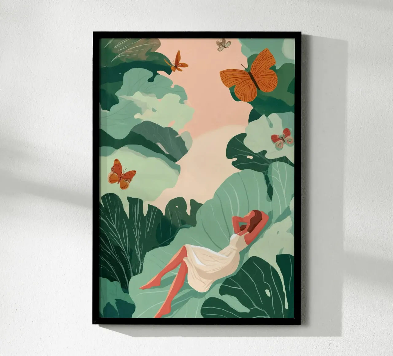Butterfly Dreams I poster by Clara August