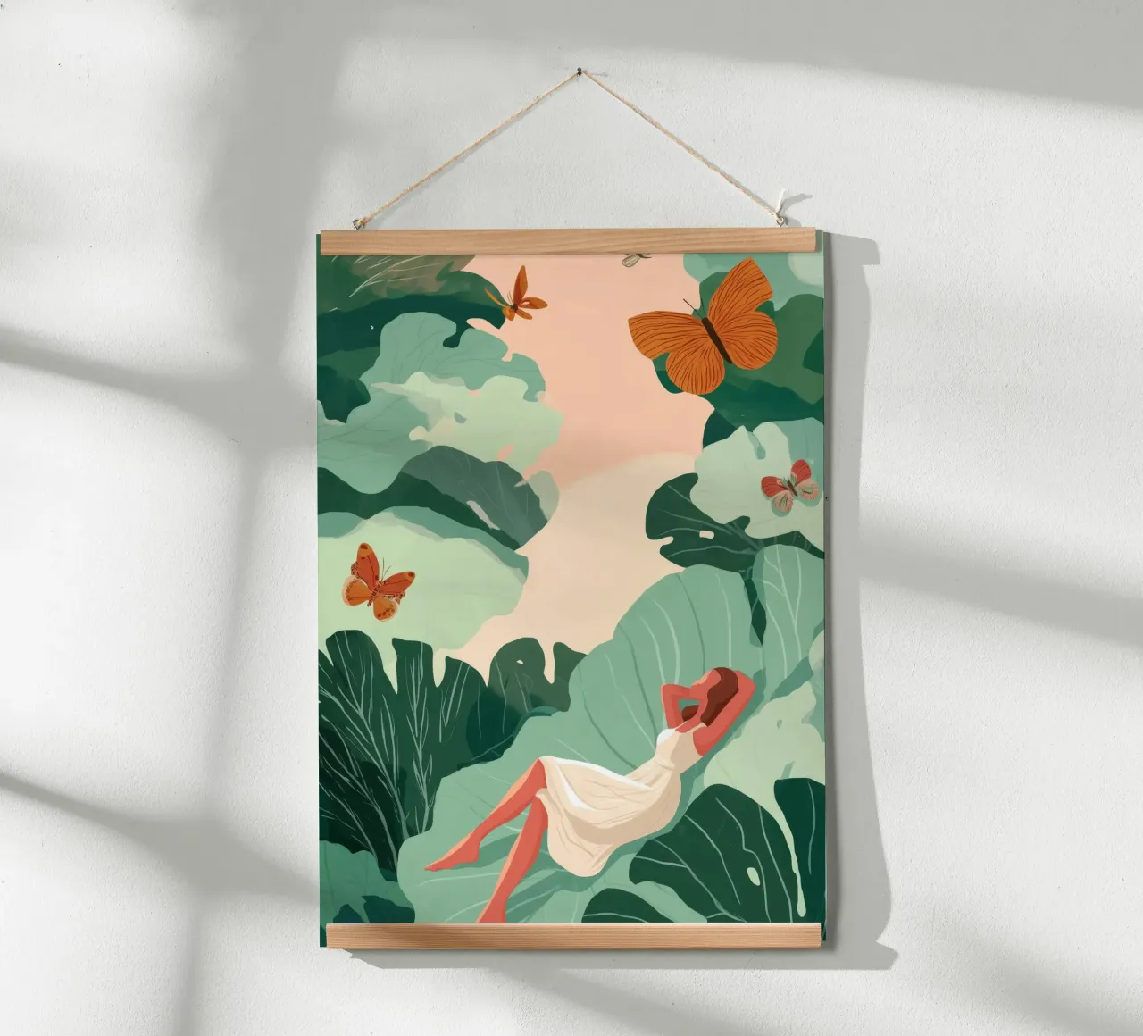 Butterfly Dreams I poster by Clara August