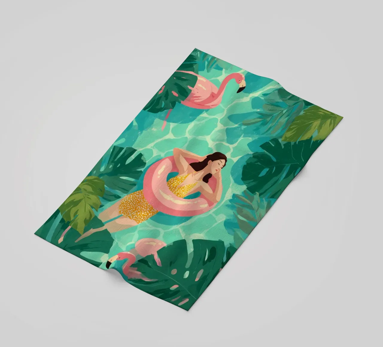 Flamingo Dreams I telo mare da Clara August