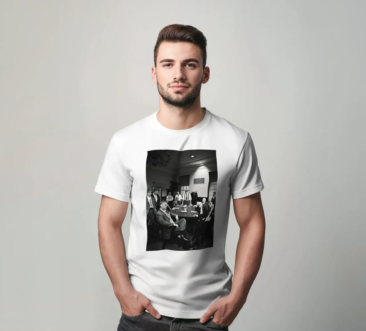 Twelve Angry Men t-shirt da Low poly art