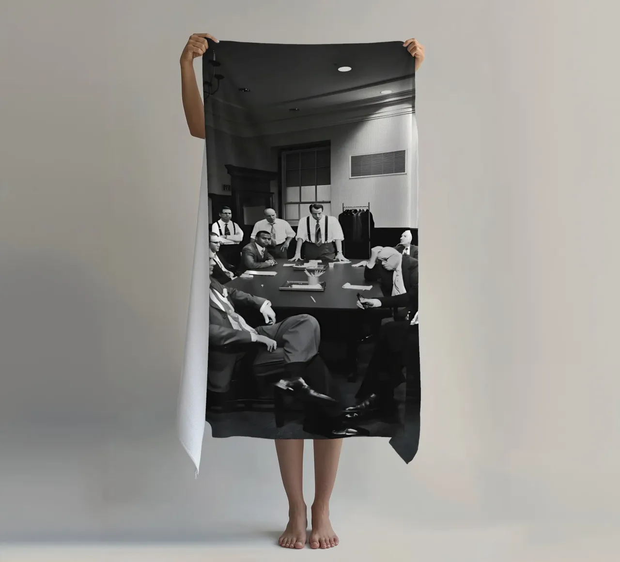 Twelve Angry Men telo mare da Low poly art
