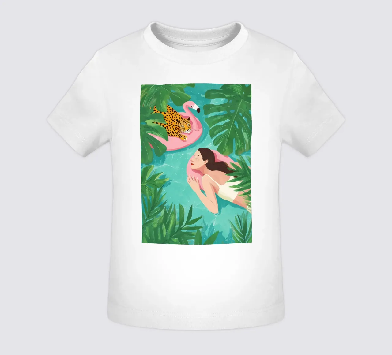 Flamingo Dreams III maglietta neonato da Clara August