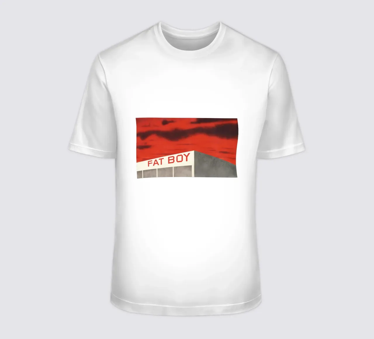 Ed Ruscha Fat Boy Tech-Chem t-shirt by Marcobarshop