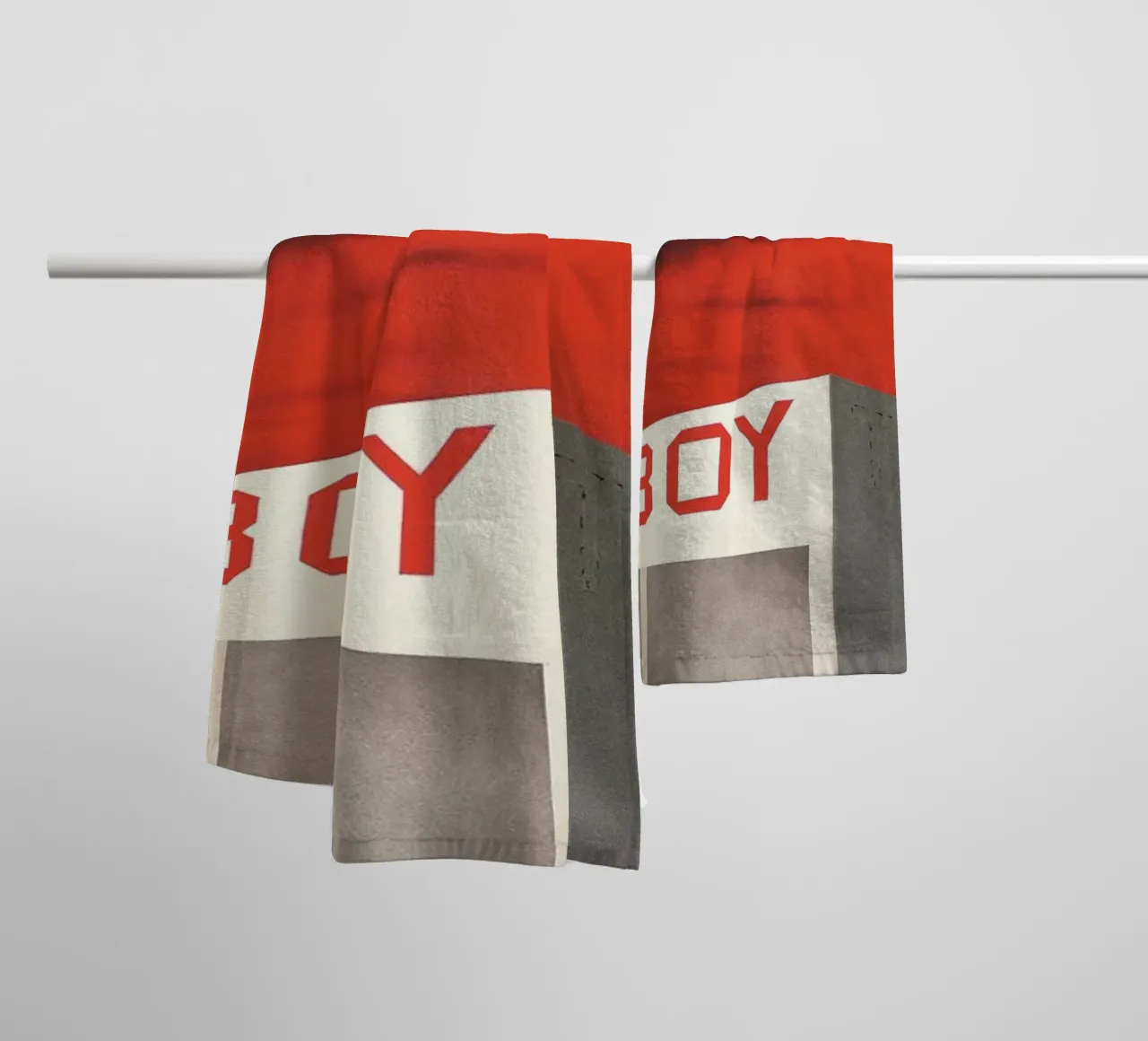 Ed Ruscha Ragazzo grasso Tech-Chem asciugamano da bagno da Marcobarshop