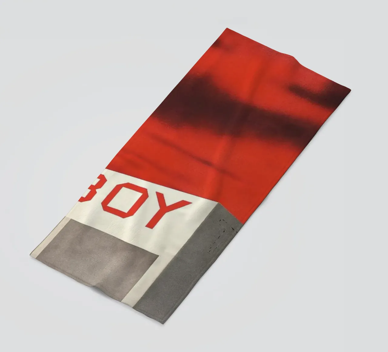Ed Ruscha Ragazzo grasso Tech-Chem telo mare da Marcobarshop