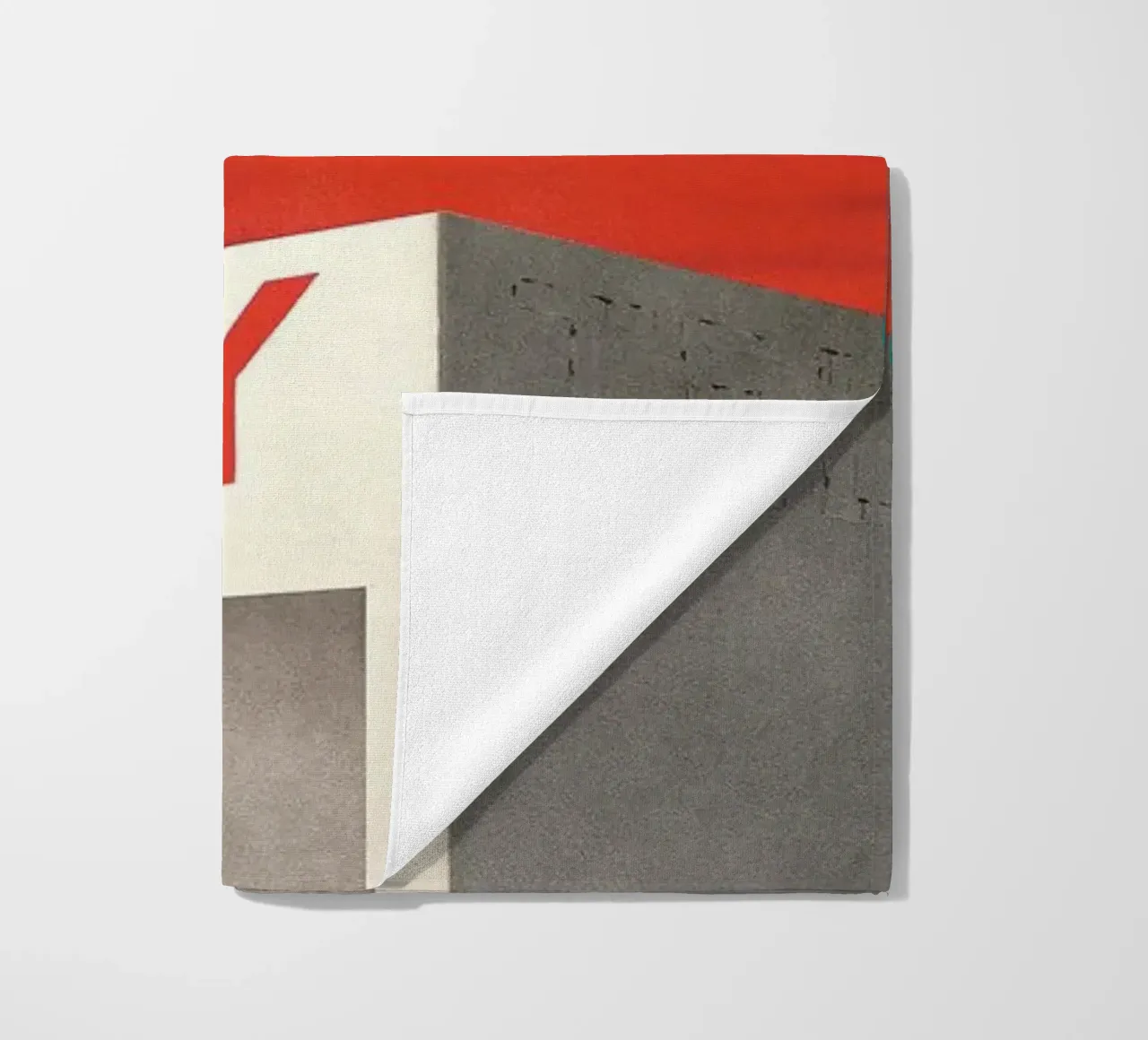 Ed Ruscha Ragazzo grasso Tech-Chem telo mare da Marcobarshop