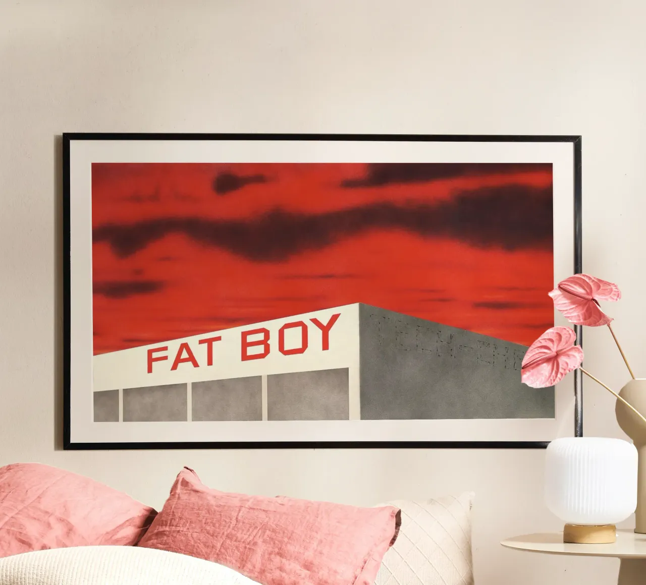 Ed Ruscha Fat Boy Tech-Chem hahnemühle by Marcobarshop