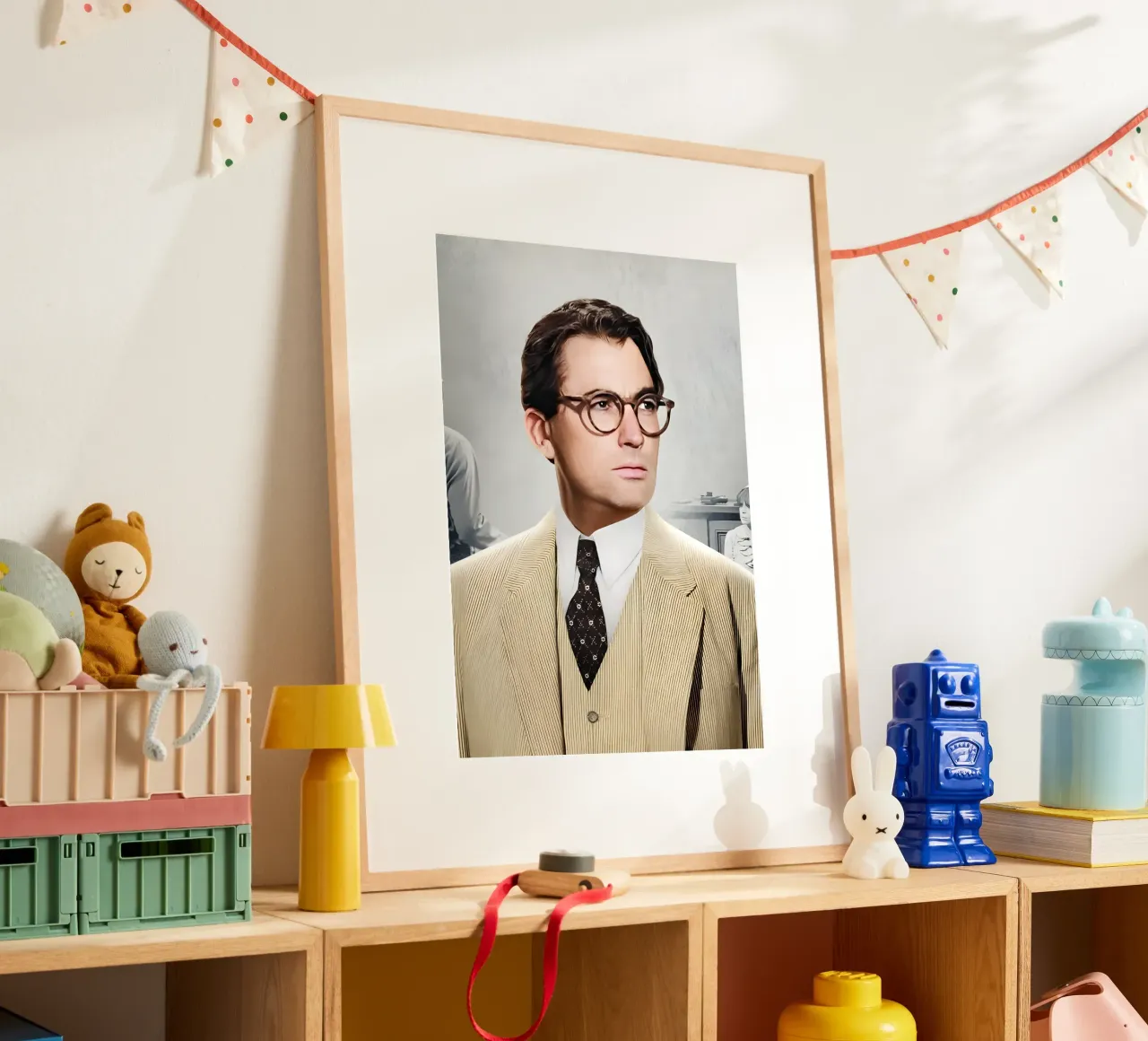 Atticus Finch hahnemühle by Low poly art