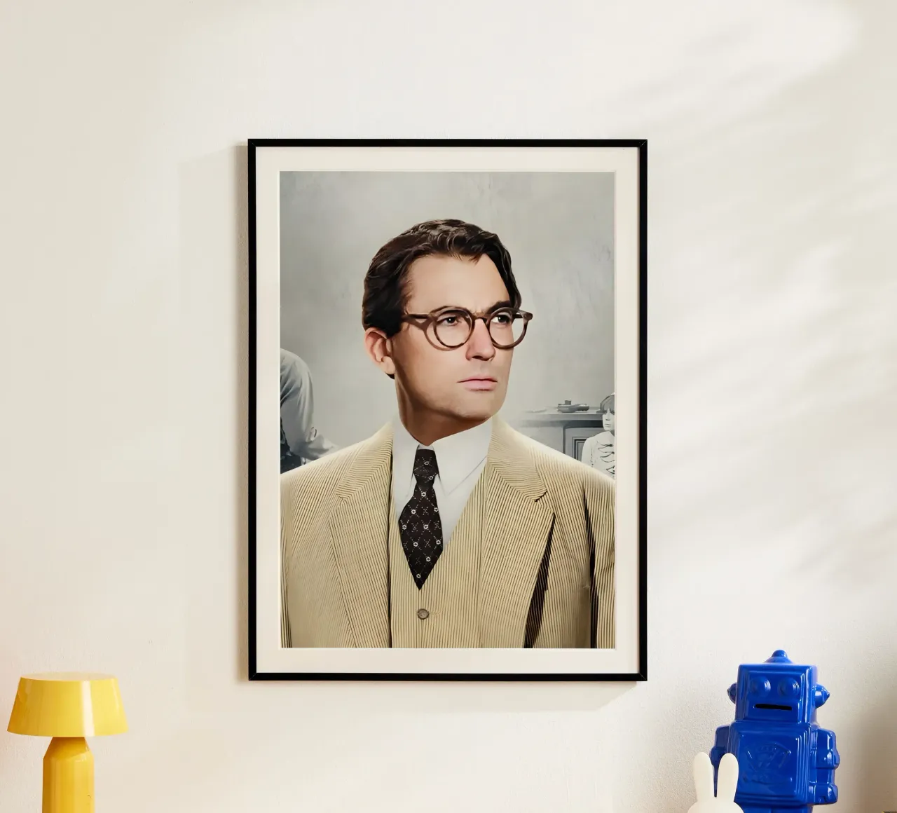 Atticus Finch hahnemühle by Low poly art