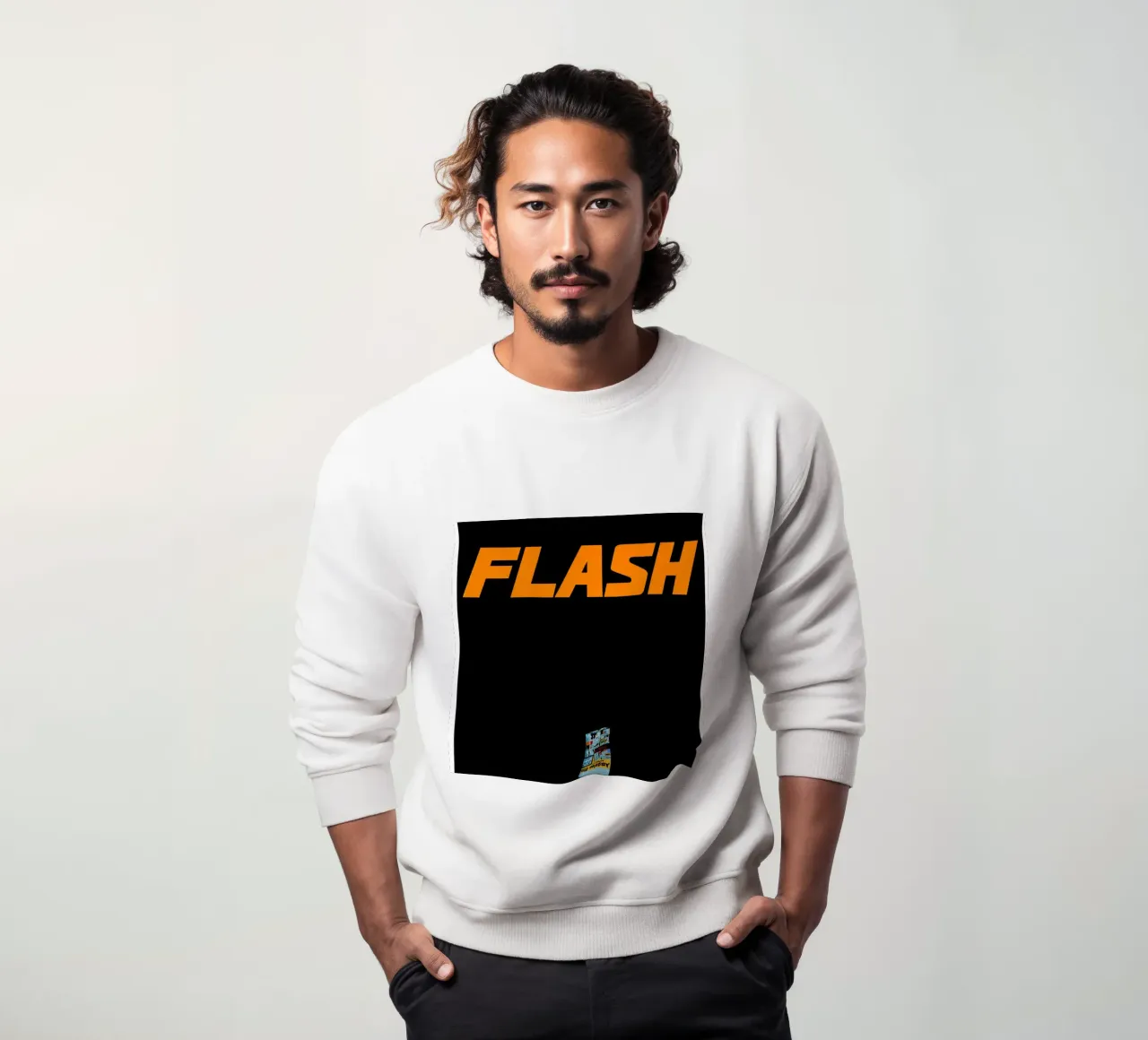 Ed Ruscha Flash La Times felpa da Marcobarshop