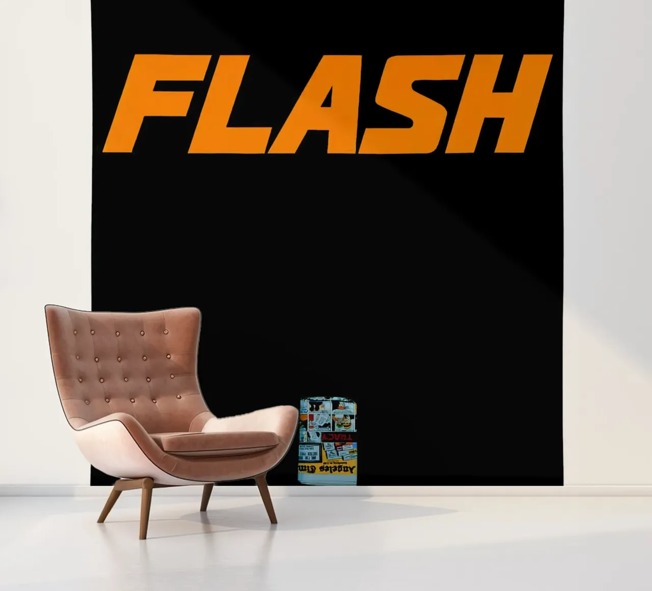 Ed Ruscha Flash La Times photo wallpaper by Marcobarshop