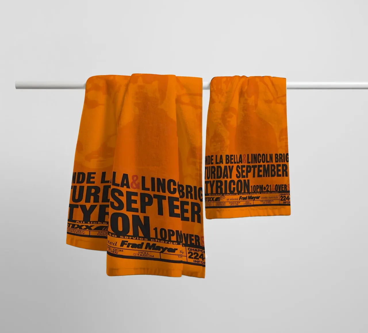 Oasis First US Tour Satyricon Concert (1994) towel by DGUnder