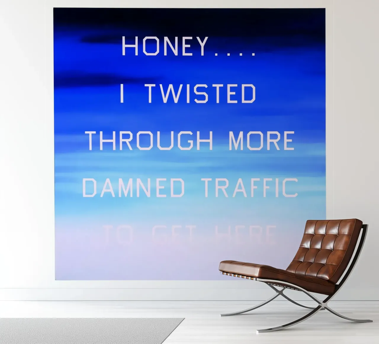 Honey…I Twisted Through More Damn Traffic To Get Here photo wallpaper by Marcobarshop