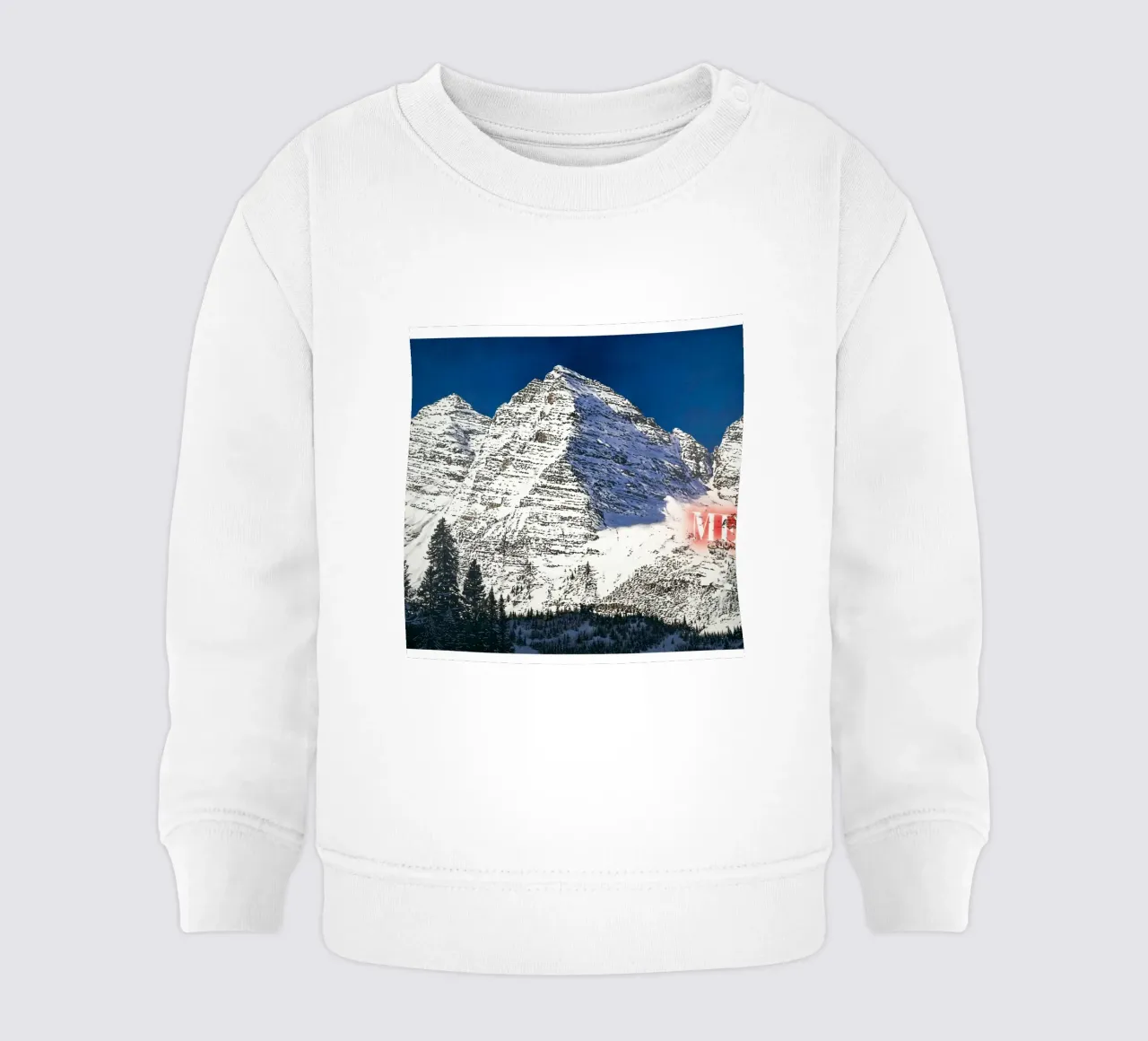 Ed Ruscha Me felpa neonato da Marcobarshop
