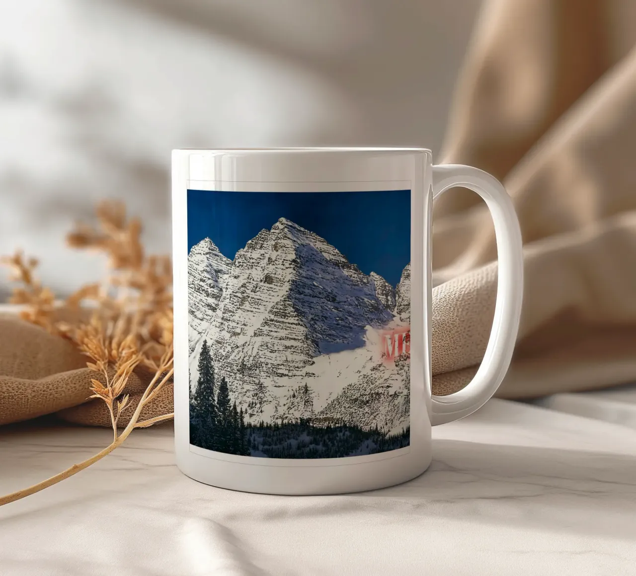 Ed Ruscha Me tazza in ceramica da Marcobarshop