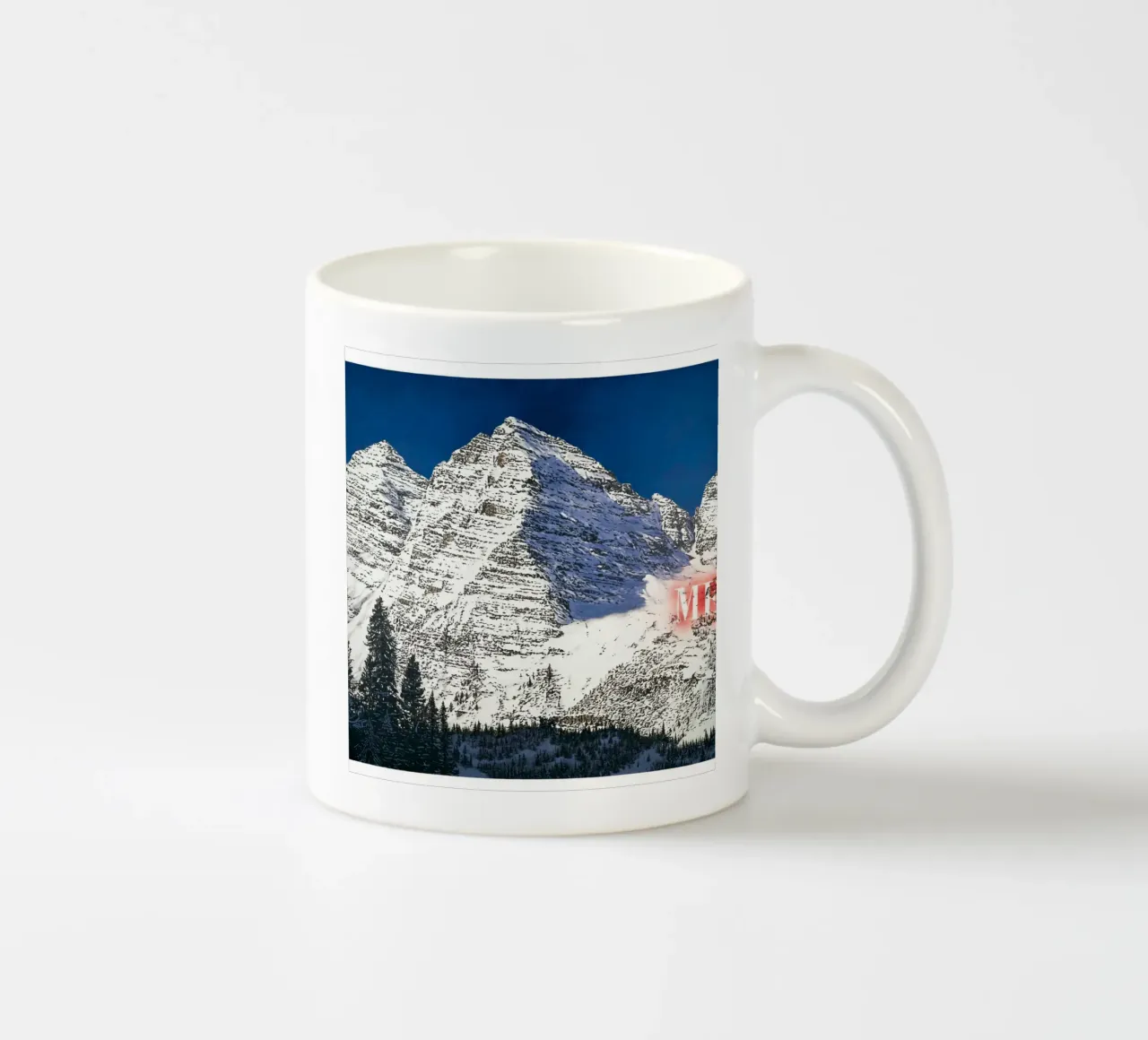Ed Ruscha Me tazza in ceramica da Marcobarshop