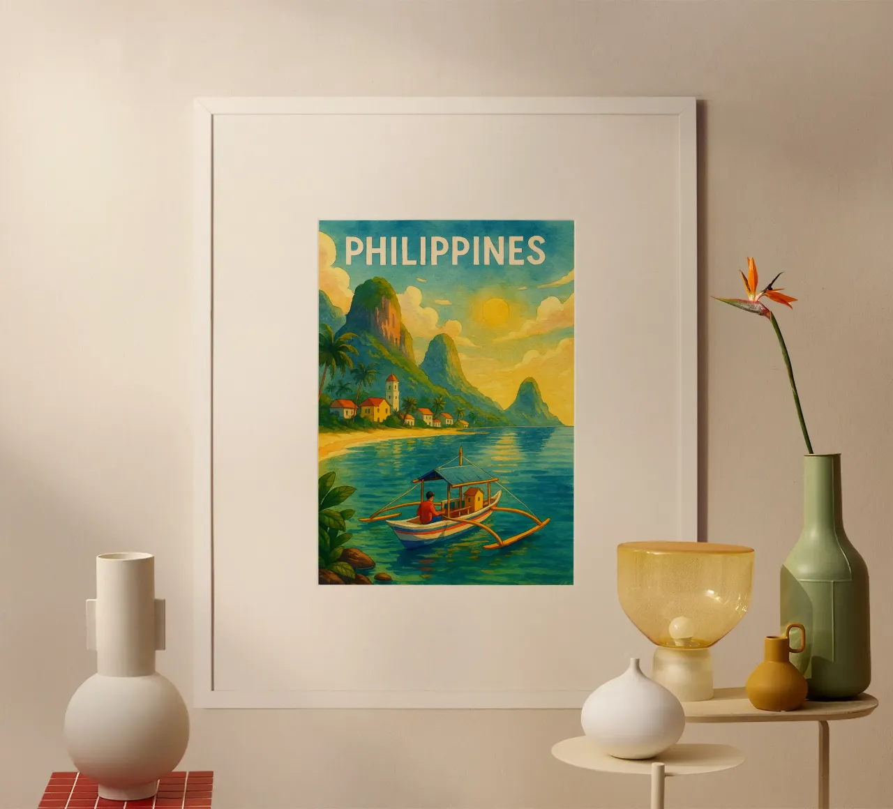 Filippine Pittura Immaginazione poster da Diamond